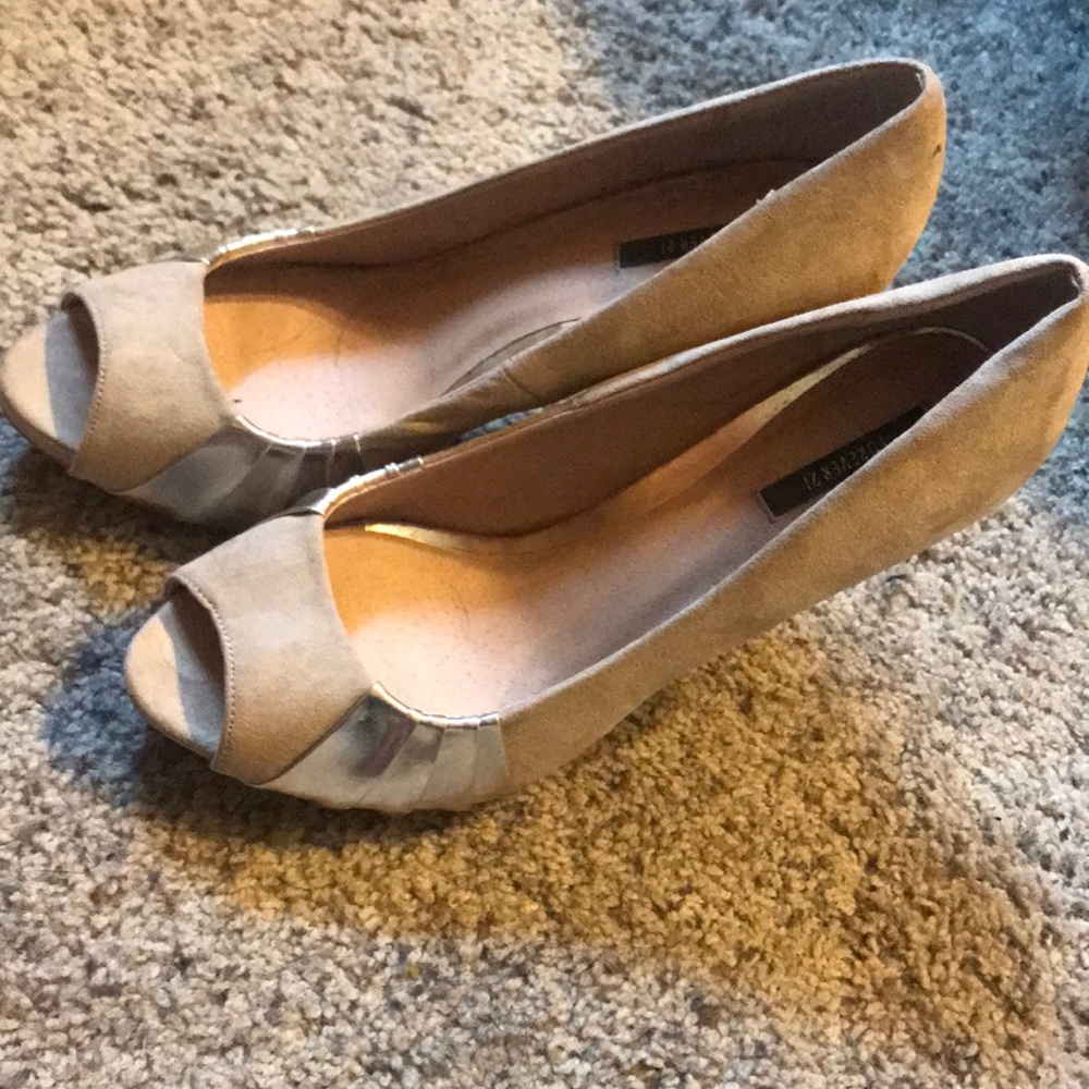 Peep Toe Heels